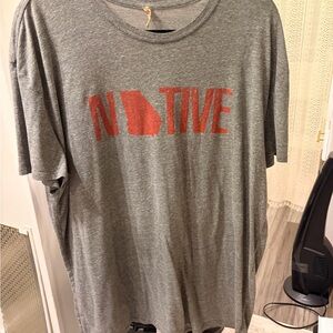 Gray Native Georgia Graphic T-Shirt